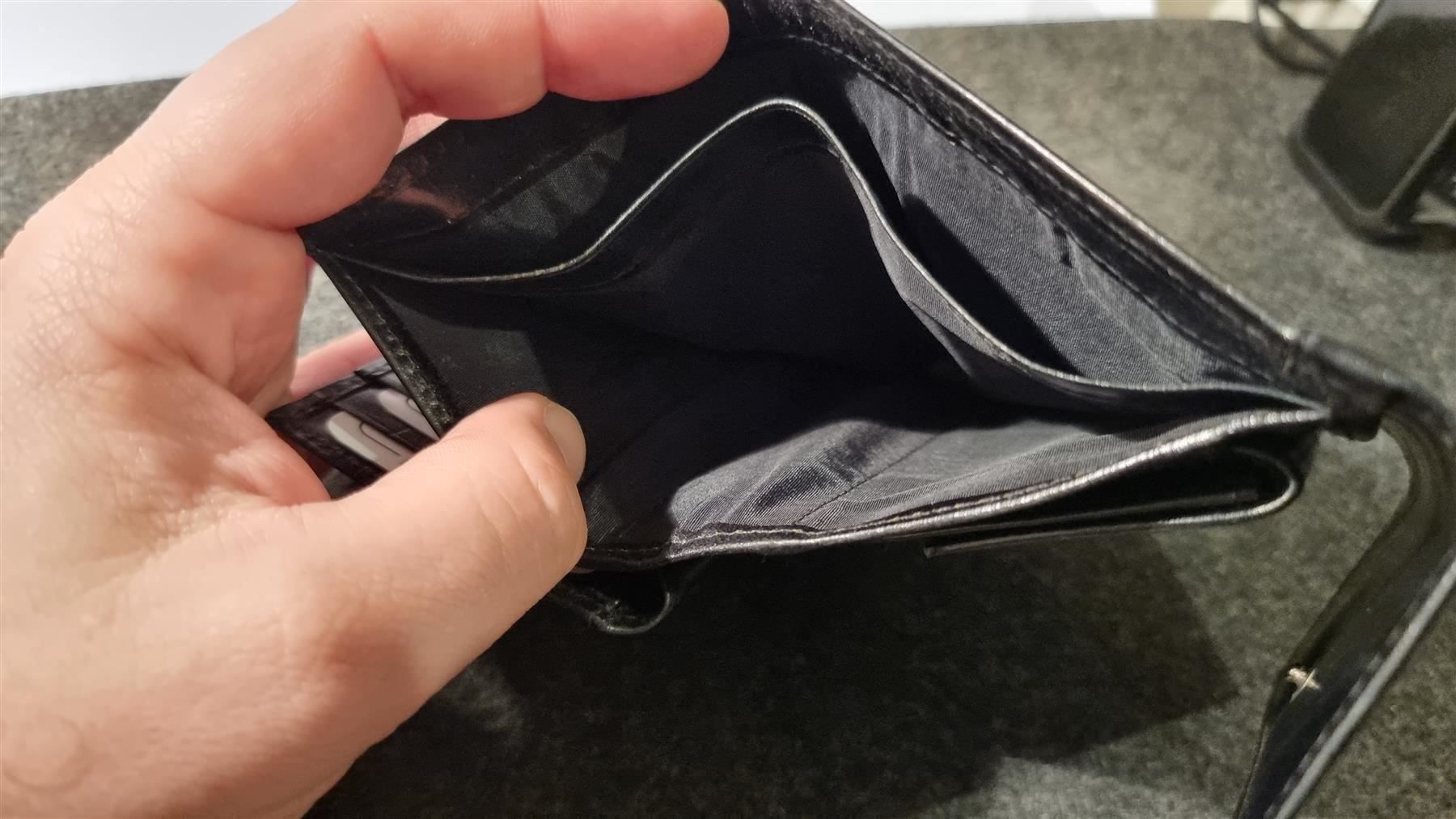 Brieftaschen: Portemonnaie aus Leder schwarz – Neu (gemäss Beschreibung) aus Rebstein von James-Dean 5
