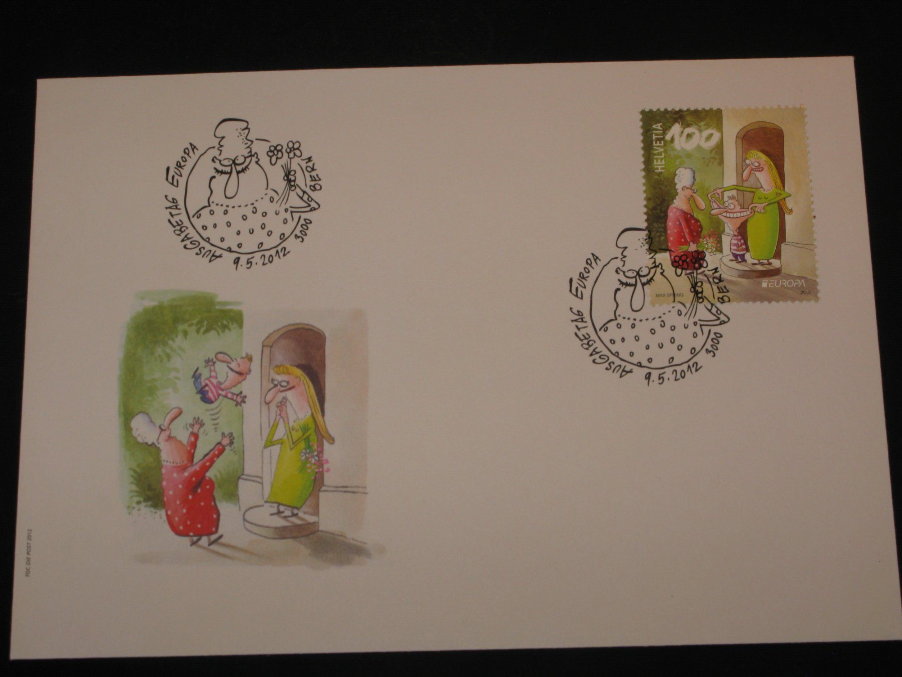 Tutti i francobolli: Werbemarken Europa FDC 2012 Nr. 1432 – Usato da Riken AG venduto da HEROWE