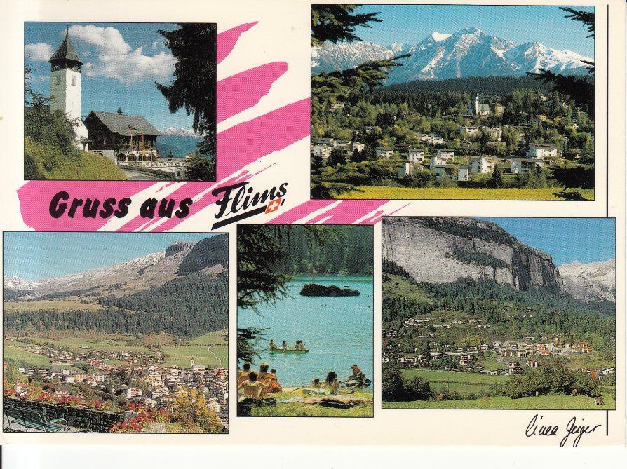 Cartoline postali: Flims  1988 – Usato da Bürglen TG venduto da StampGraf