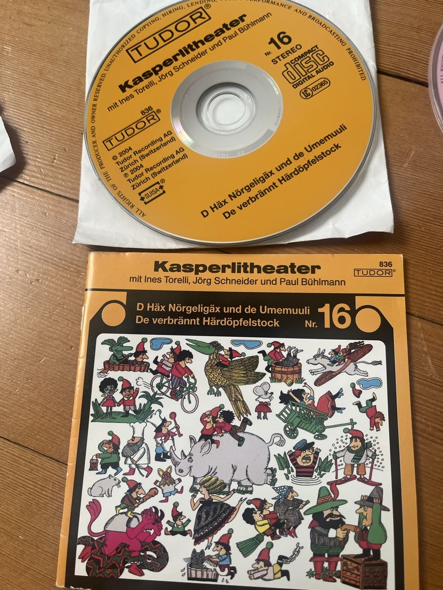 CD: Kids' CDs: Kasperlitheater, Lotti+Mocke, Räuber Hotzenplotz – Usato da Aarau venduto da kailing12 4