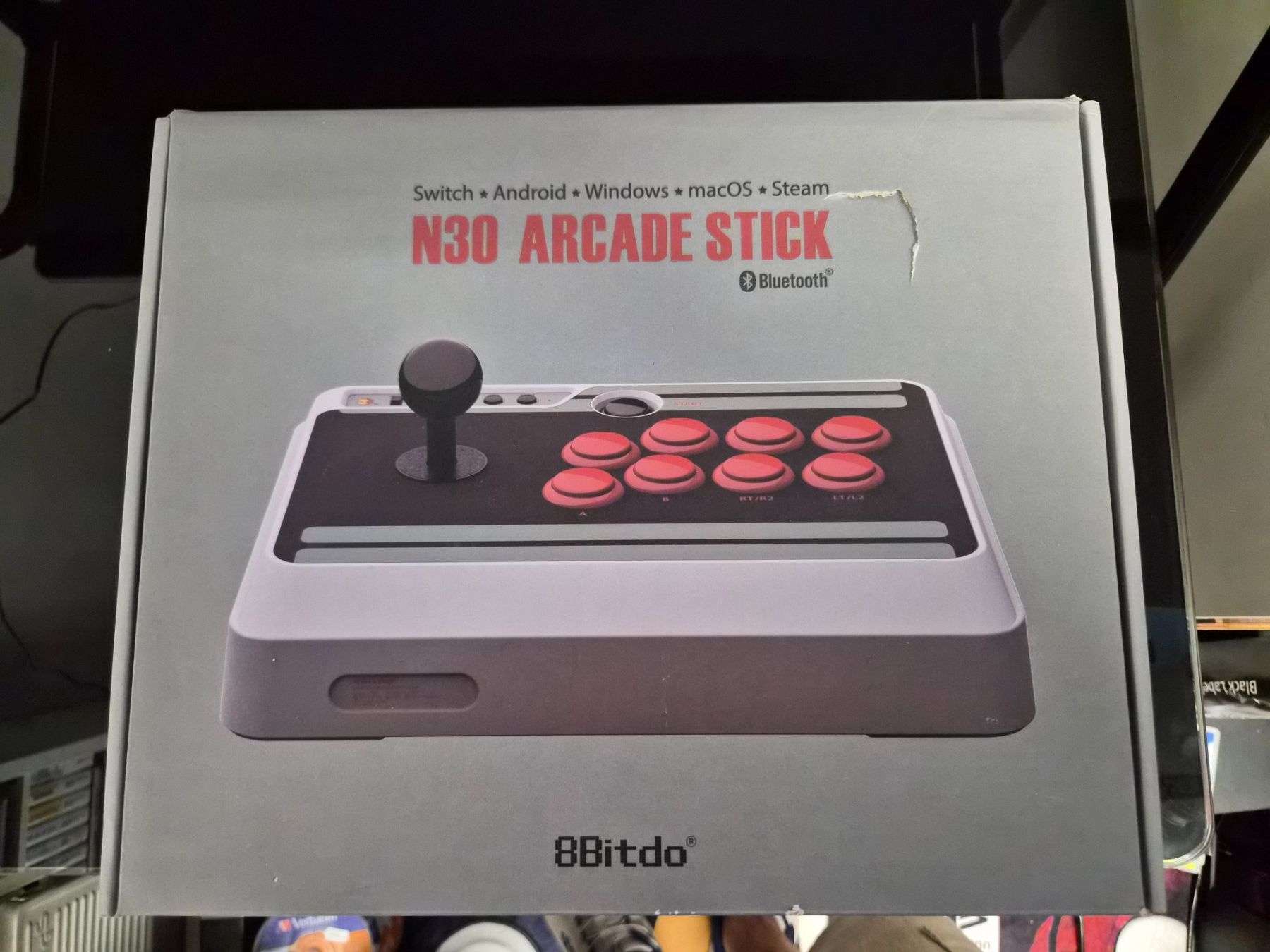 8BitDO Controller: 8Bitdo N30 Arcade Stick Bluetooth NEU nie gebraucht! – Nuovo e nell'imballaggio originale da Zürich venduto da Joselito0