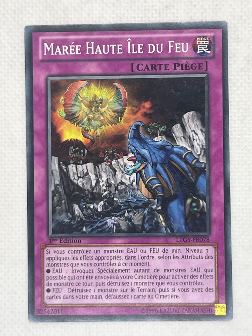 Yugioh Carte collezionabili: Yu-Gi-Oh! Marée Haute Île du Feu LTGY-FR078 Französisch Comm – Usato da Hinterkappelen venduto da Kim1992