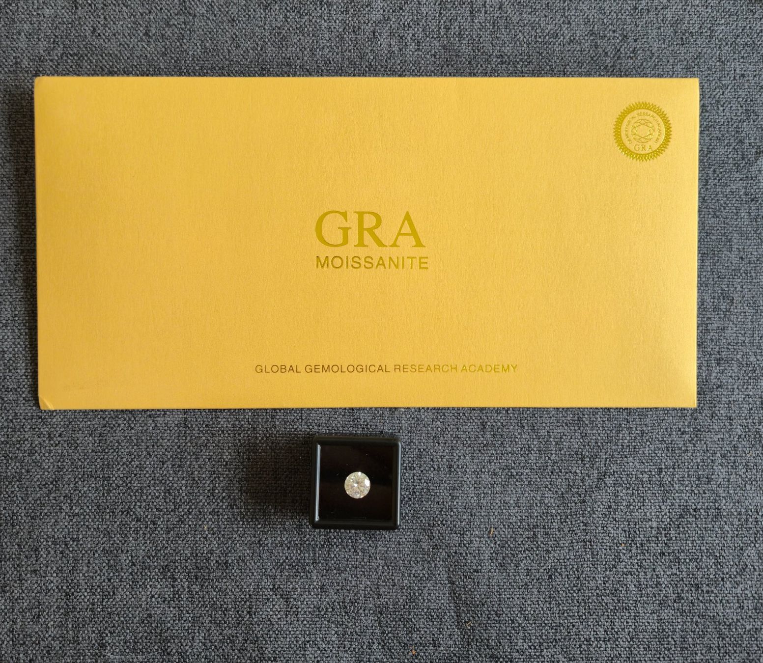Edelsteine: Moissanite 2.0 ct mit GRA Zertifikat – Neu (gemäss Beschreibung) aus Liebefeld von Slpi-cards 1