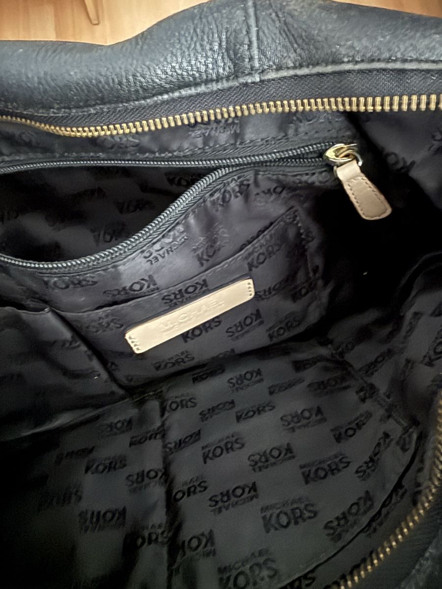 Michael Kors Borse: Michael Kors Tasche, schwarz/beige – Usato da Leissigen venduto da tahari 1