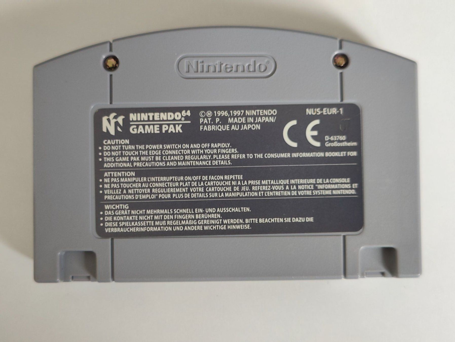 Nintendo Spiele: Pokemon Stadium Nintendo 64 – Gebraucht aus Dintikon von Nightcom 1