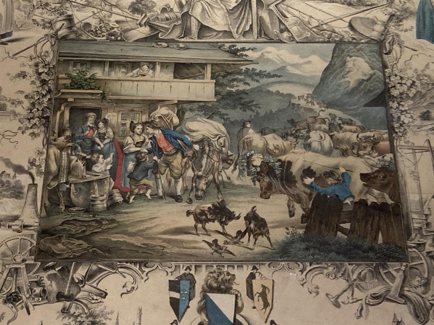 Grafiken & Lithographien: (ca) Antike Litho Zürich – Gebraucht aus Bern von Jwpm66 1