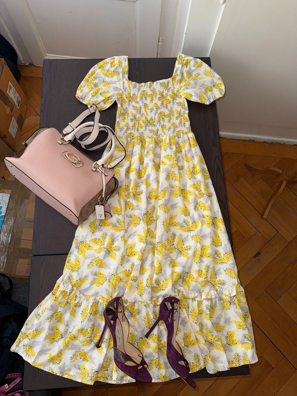 Vestiti: Robe d'été fleurie – Nuovo (secondo la descrizione) da Le Locle venduto da tchanatakoua 7