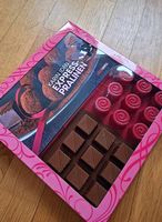 Neues Pralinen Set, Rezeptbuch und Formen