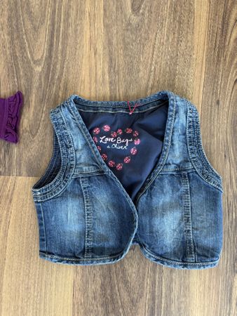 Jeansgilet Gr.104/110