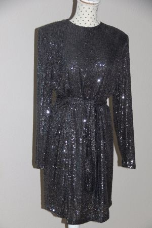 Neues MEGA schönes Paillettenkleid Gr.M  NP-405fr