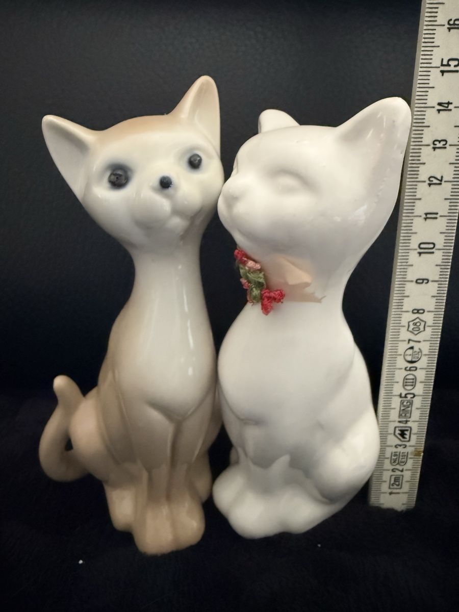 Statuette: Vier Katzen Paar – Usato da Biel/Bienne venduto da Katja01112 1