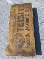 Antica cassetta legno TELSIT Fabrik Jsleten