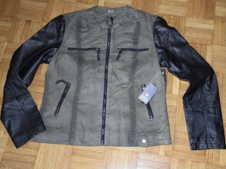 FREIZEIT DAMEN URBAN JACKE GRÜN GR. 44