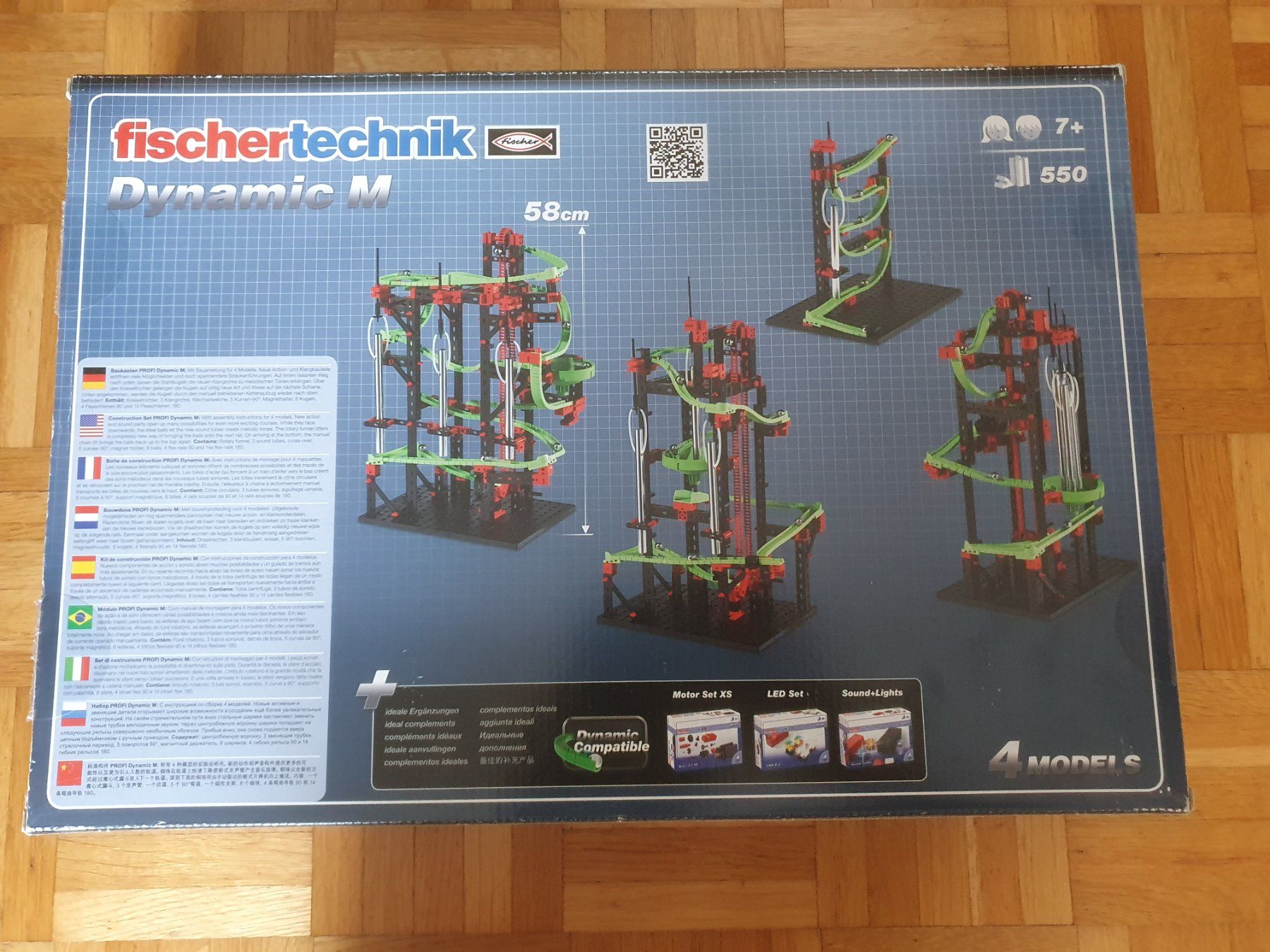 Fischer Baukästen: Fischertechnik Dynamic Set-M - 4 Modelle! – Gebraucht aus Zürich von kevinlodge 1