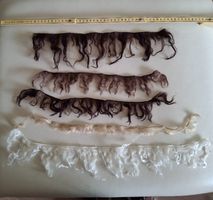 Wichtelzubehör - Haarteile Pelz-Applikationen zum Basteln