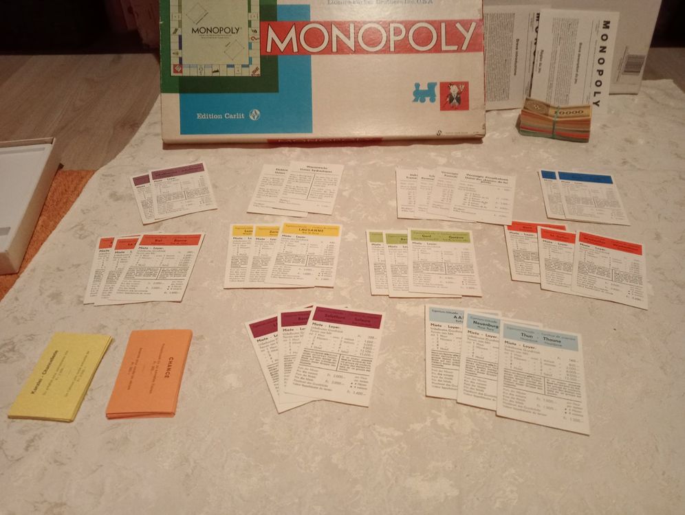 Monopoly De Luxe Edition Vintage. | Kaufen auf