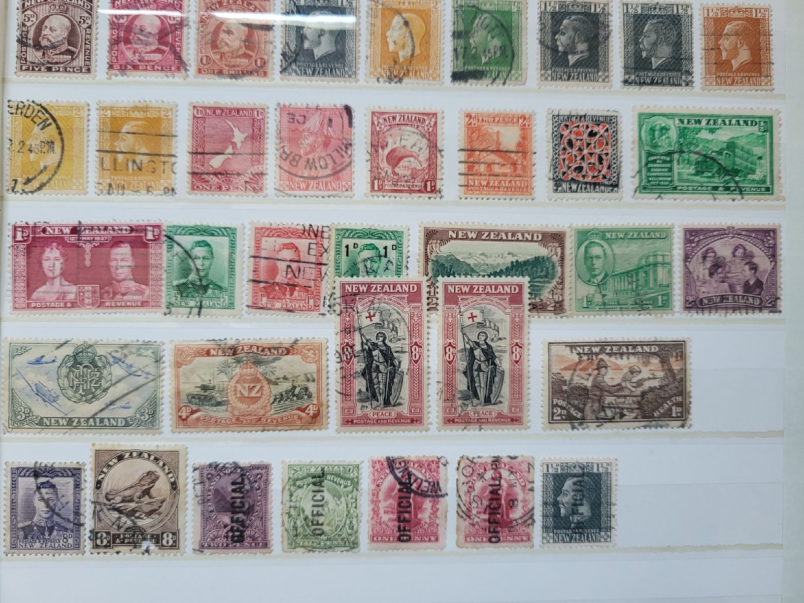 Tutti i francobolli: Kleinlot Neuseeland ab 1873 – Usato da stäfa venduto da brandy66 5