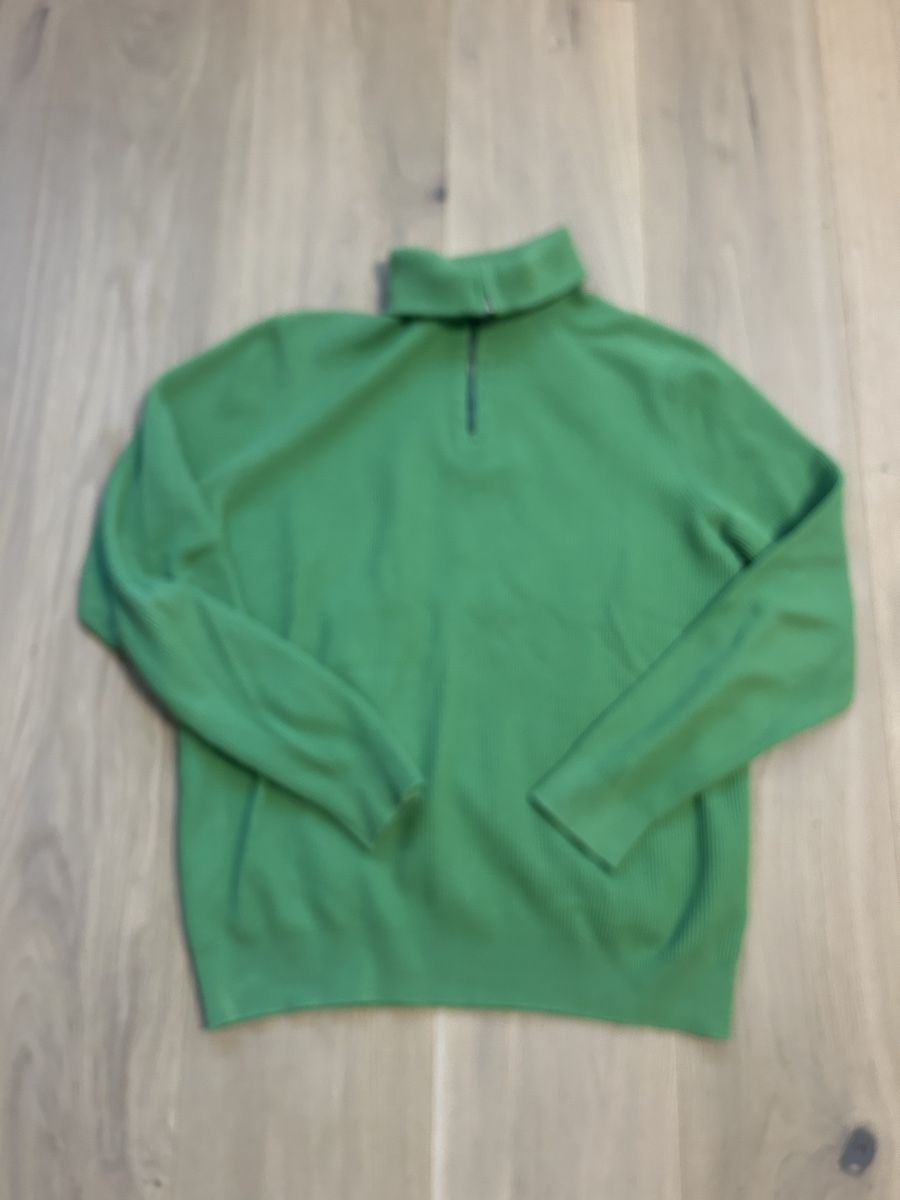 Massimo Dutti Pullover & Sweatshirts: Massimo Dutti, pull coton col roulé, vert, taille XL – Gebraucht aus Lausanne von lav_5rwz
