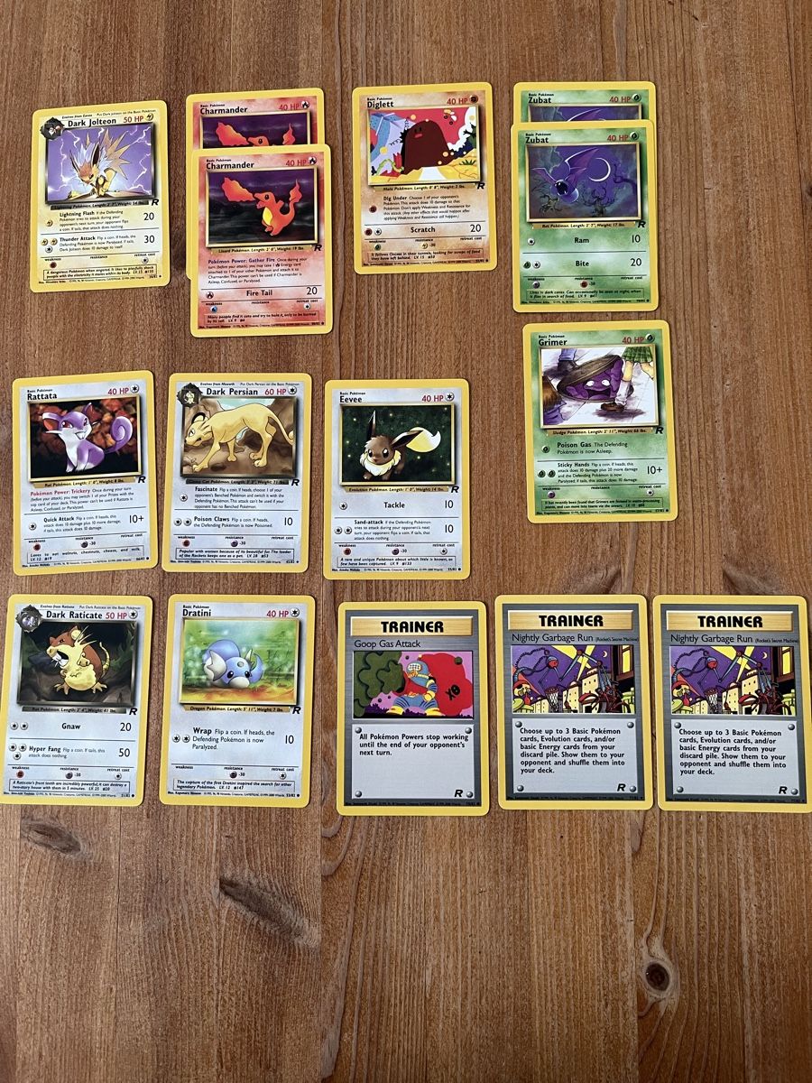 Pokémon Carte collezionabili: Pokémonkarten Team Rocket – Usato da Männedorf venduto da Qurop