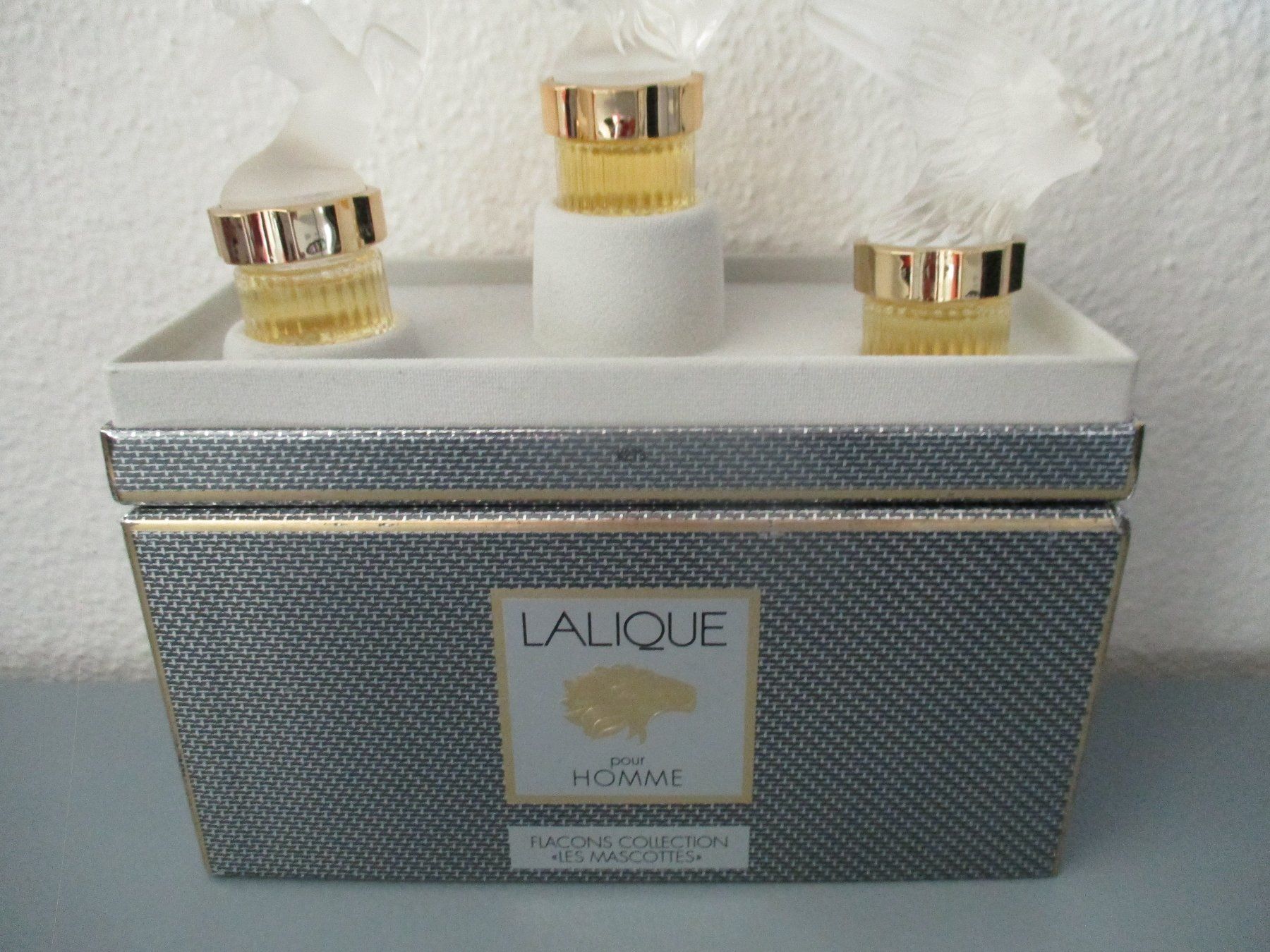 Lalique Profumi & Eau de Toilette: LALIQUE HOMME Flacons Collection – Nuovo (secondo la descrizione) da Wil SG venduto da garou40
