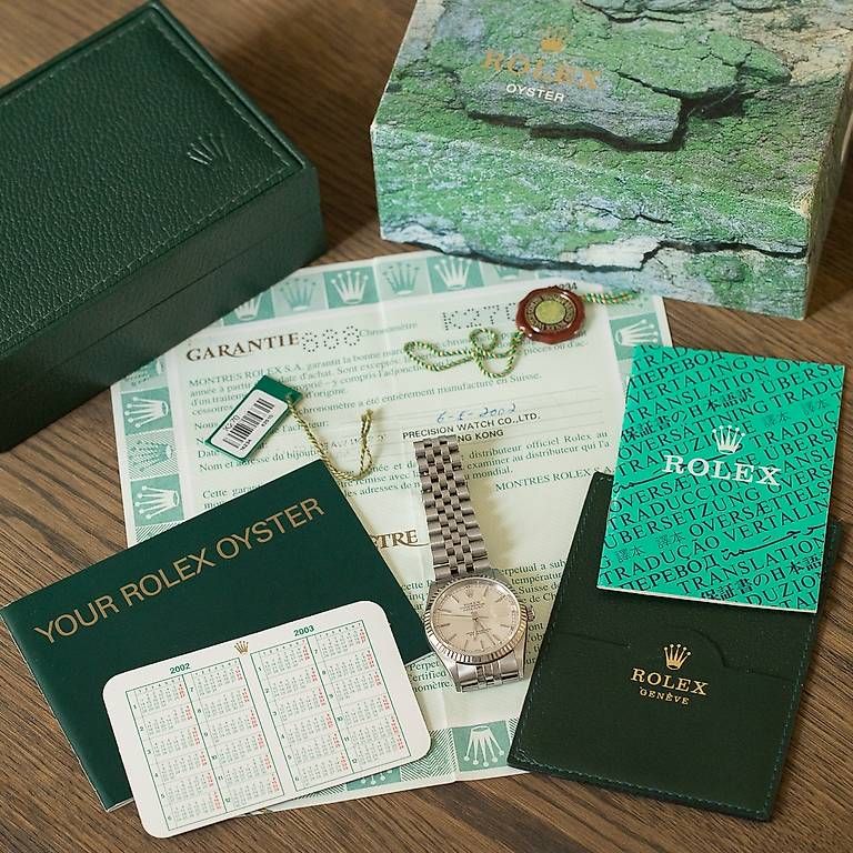 Orologi: Rolex Datejust, ref. 16234, full set, vendue en 2002 – Usato da Lausanne venduto da inf_dft9 4