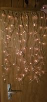 LED Lichtervorhang Warmweiss für Weihnachten Deko ✨🎄✨45 cm