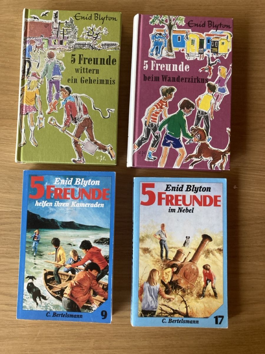 Libri: 4x 5 Freunde Enid Blyton – Usato da FRIBOURG venduto da Boris004