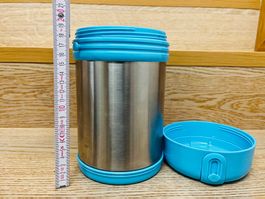 Thermo Essensbehälter, hellblau, ideal für Kinderbreigläser