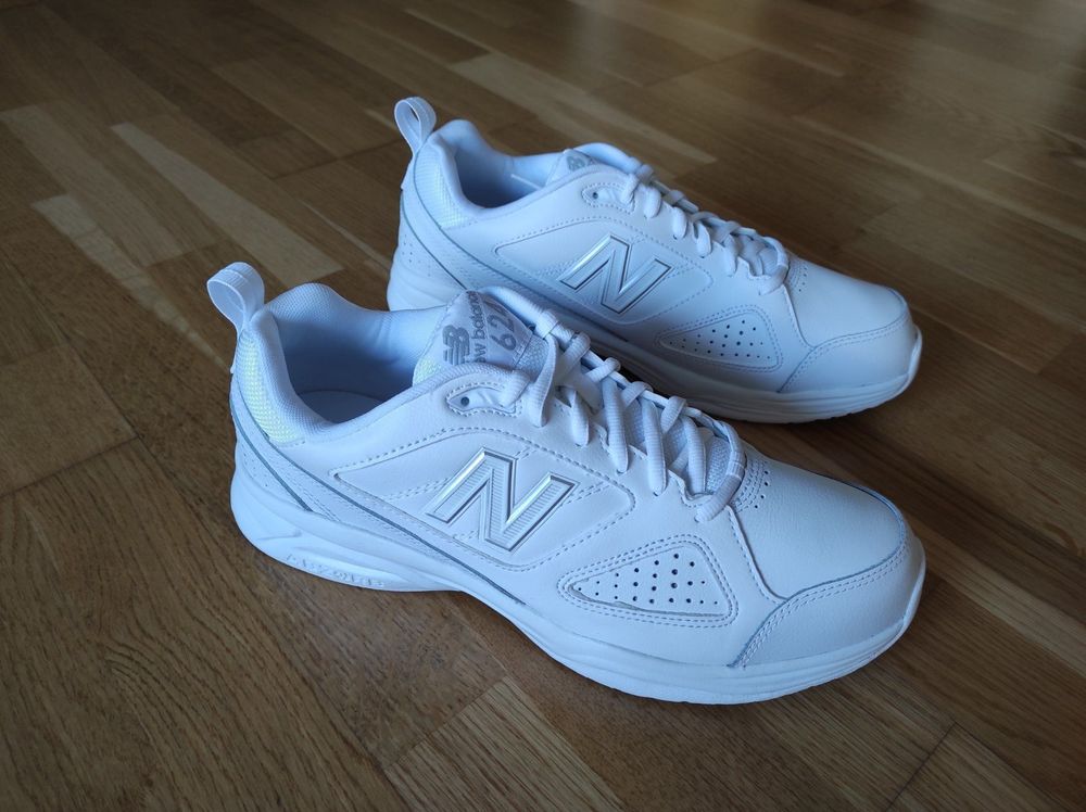 New balance 624 damen weiß best sale