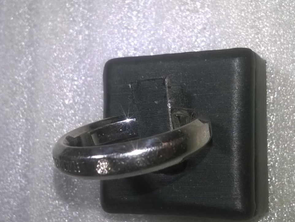 Bagues: RING EDELSTHAL,,SILBER FARBE,,MIT KRISTALL – Neuf (Voir description) à Basel par bijoutrie_4
