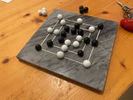 Mühle Spiel Mamor