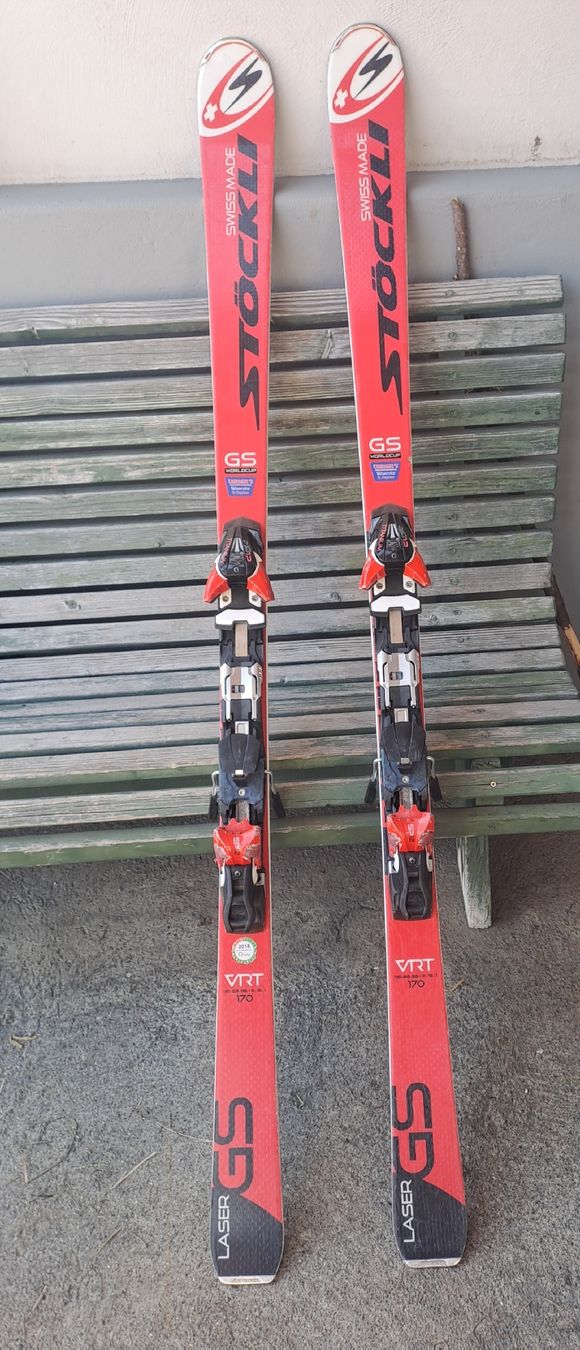 Stöckli Sci: Stöckli Laser GS VRT Ski, 170cm – Usato da St.Stephan venduto da joasperren