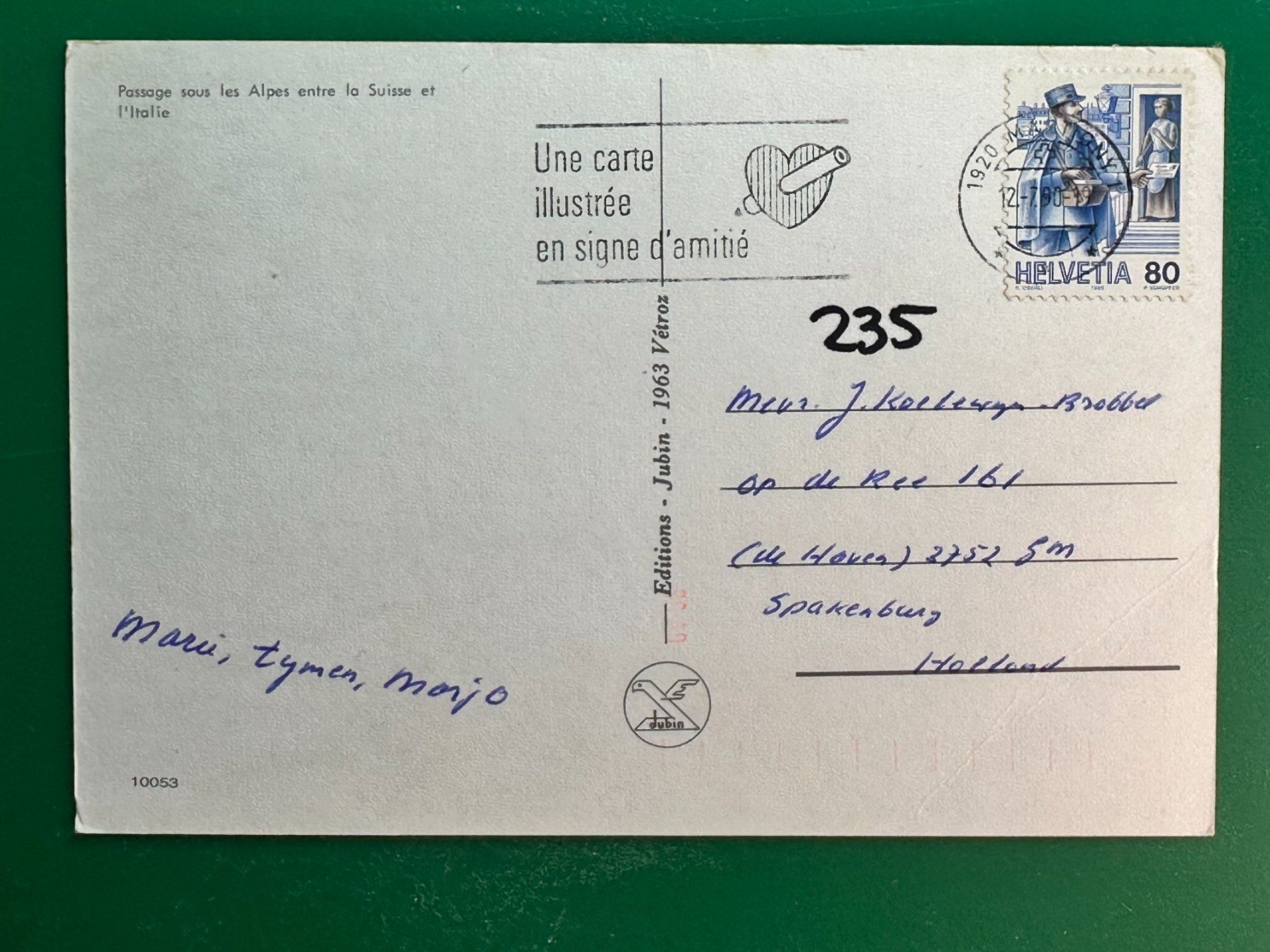 Cartes postales: Tunnel du Grand-St-Bernard - Oldtimer – D'occasion à Steg VS par danwer74 1