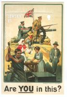 Block "1 Weltkrieg". Jersey
