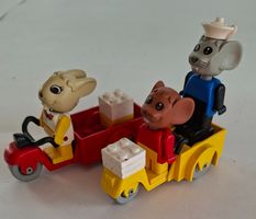 Vintage LEGO Hasli, Müüsli & ihre Gefährte