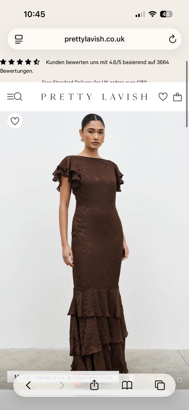 Robes: Kleid Braun – Neuf avec emballage d'origine à Zürich par nik_tw2j