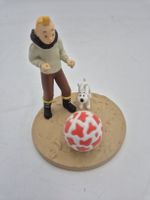 Figurine Tintin Aviateur Hergé plastique avec boîte