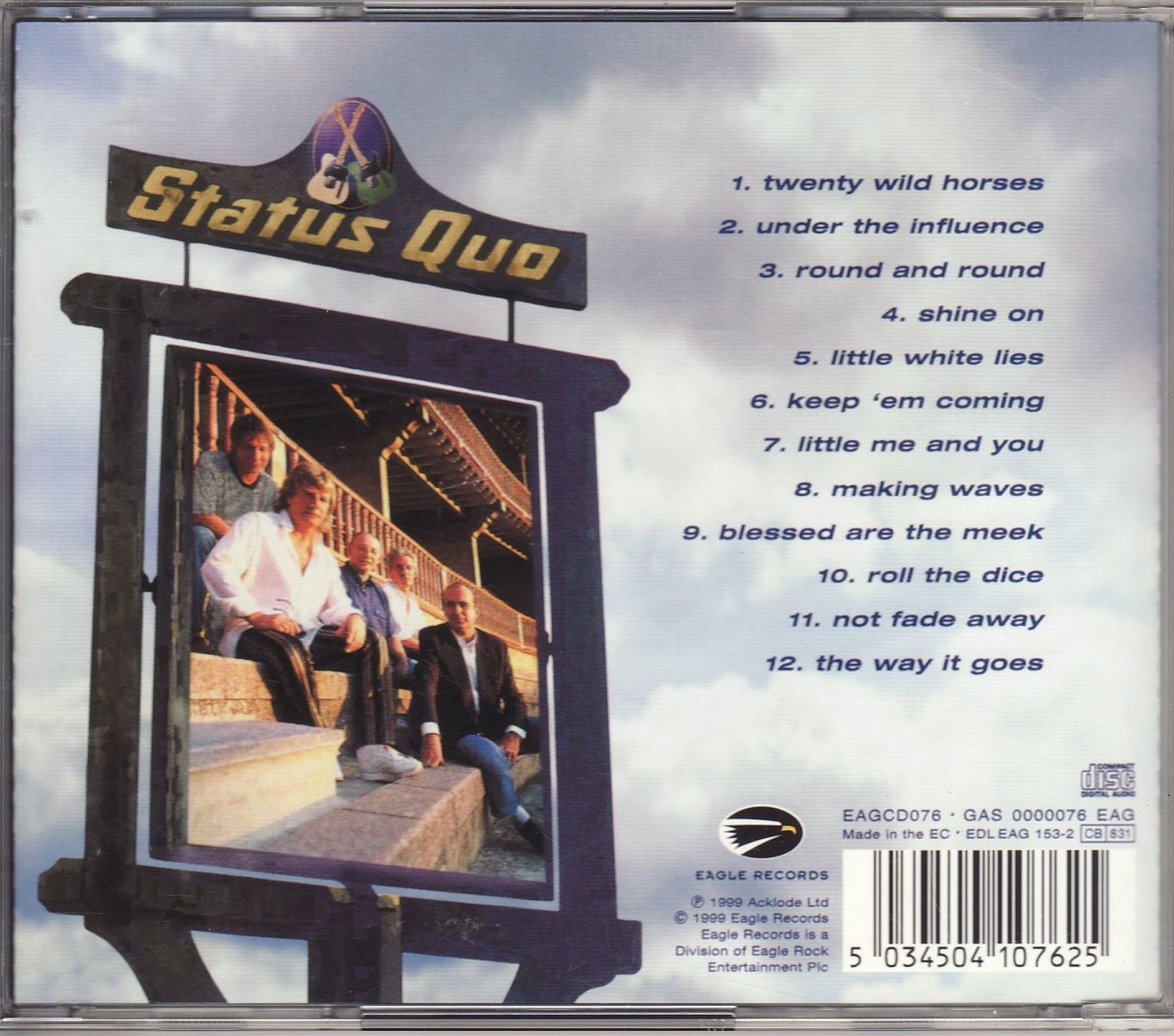 CD: Status Quo – Under The Influence – Nuovo (secondo la descrizione) da Boussens venduto da catfood01 1