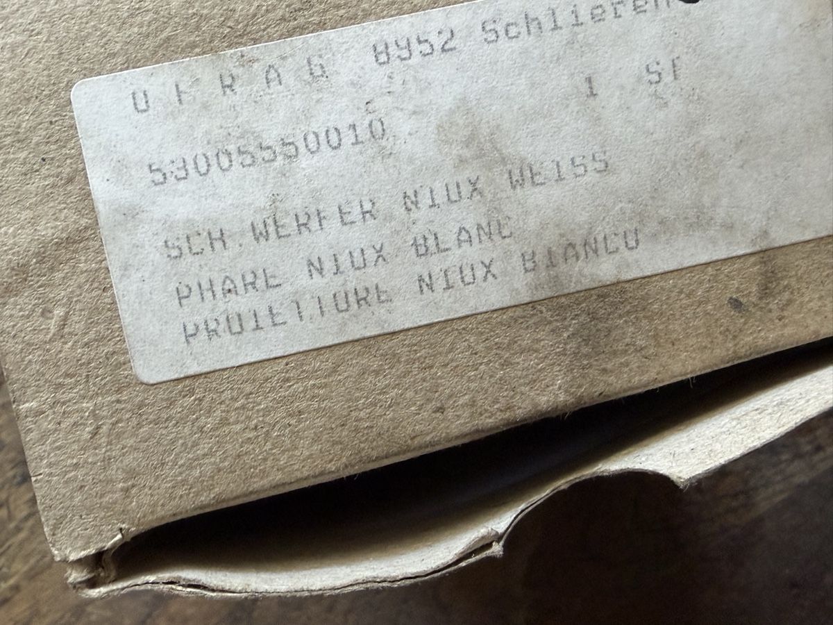 Parti ricambio per ciclomotori: Scheinwerfer Niox weiss NOS Supermaxi original – Usato da Bolken venduto da si.x.las 5