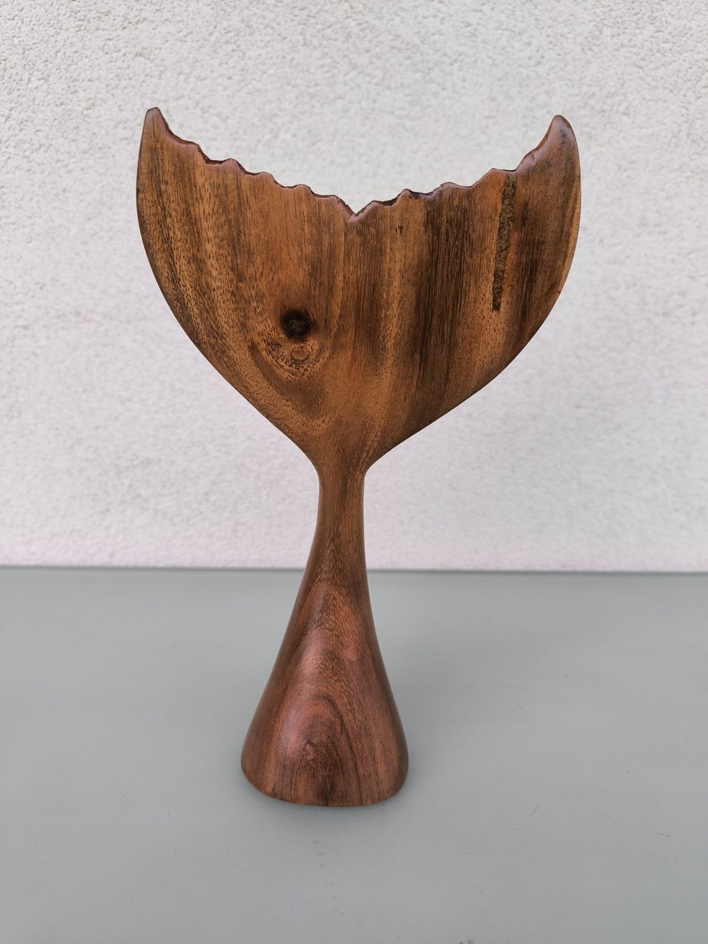 Statuette: Queue baleine bois – Usato da Wittenheim venduto da LeGrenierdeSam 1