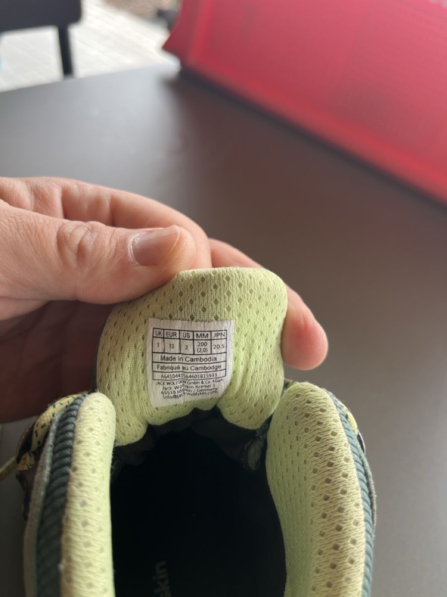 Jack Wolfskin Scarpe per ragazzi: Jack Wolfskin Wanderschuhe Grösse 33 Zustand gebraucht – Usato da Berneck venduto da Bonie6 2