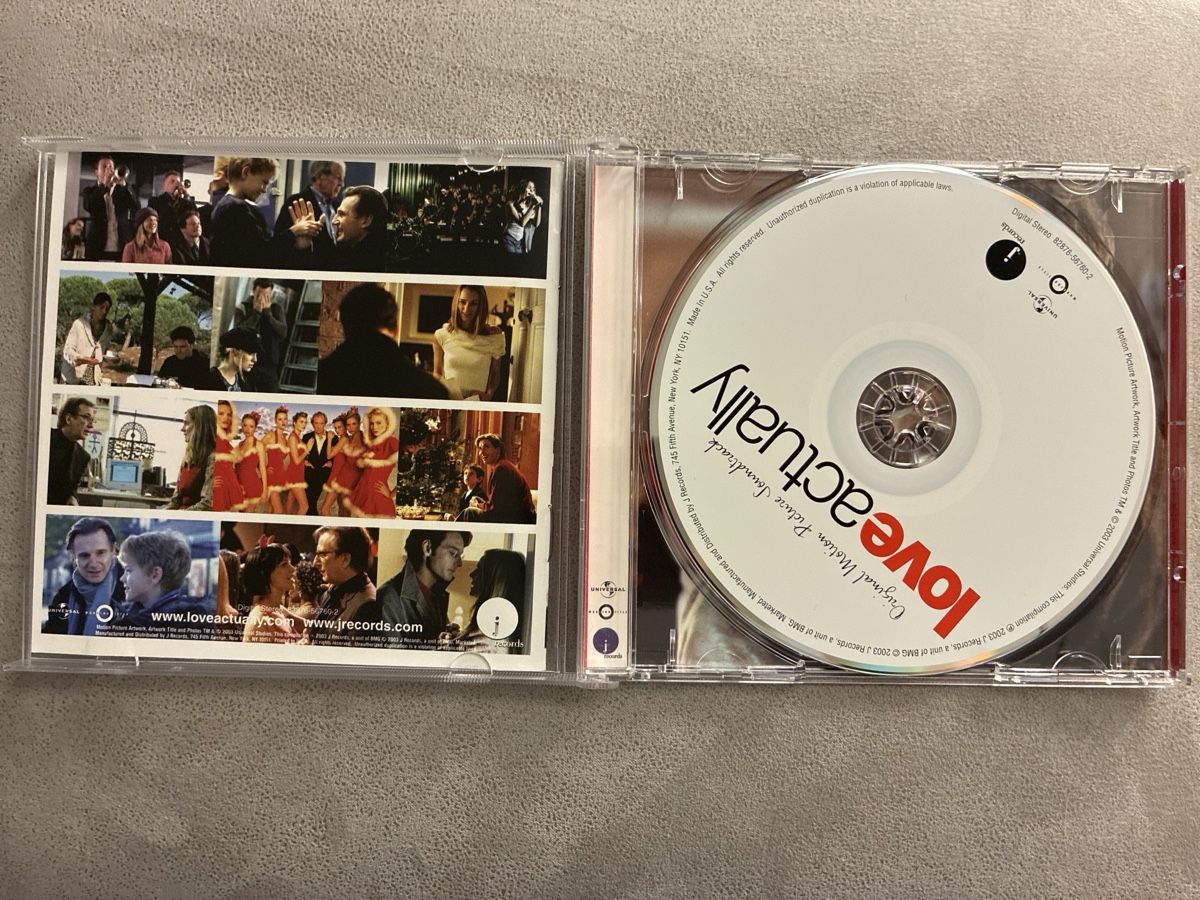 CD: CD Love Actually colonna sonora originale ottimo stato – Usato da Lugano venduto da tam_cx76 2