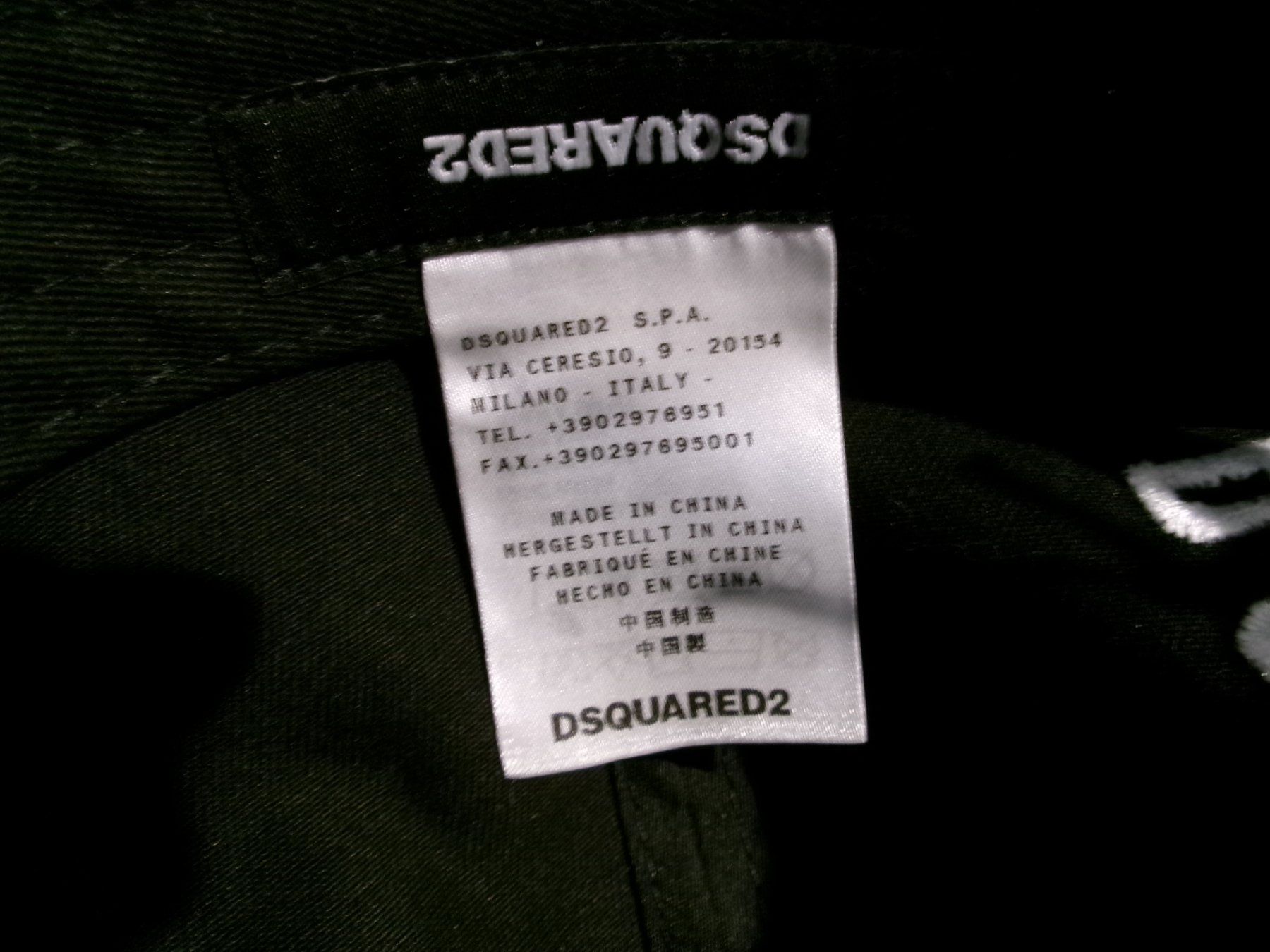 Dsquared2 Copricapi, berretti & cappellini: Dsquared2 / ICON / Cap / schwarz / 100 % Original – Nuovo (secondo la descrizione) da Welschenrohr venduto da StarRecordsGmbH 7
