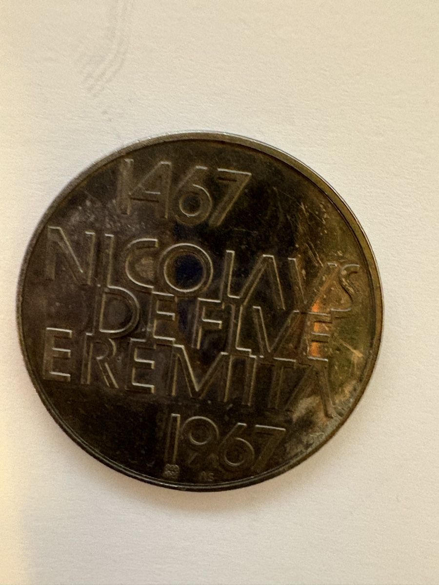 Alle Münzen: 1467-1967 nicolavs de flve eremita  – Gebraucht aus Murten von Tzaugg 1