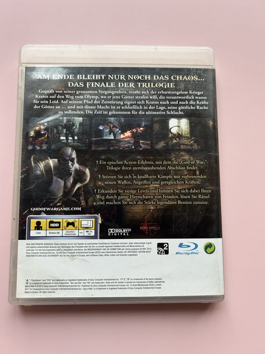 Sony Giochi: God of War III - PS3 – Usato da Uhwiesen venduto da Bogi2257 2