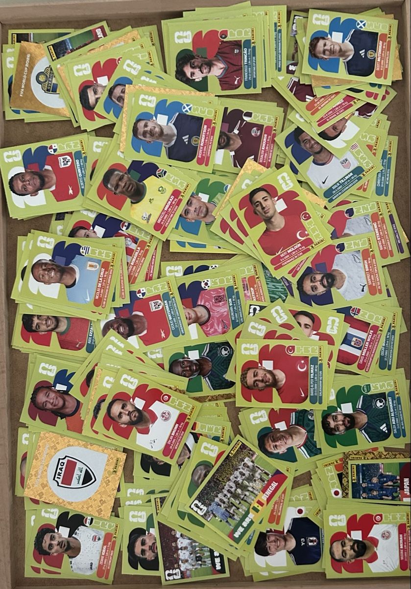 Panini Carte collezionabili: Panini WM 2026 - 500 Sickers ohne Doppelte – Nuovo (secondo la descrizione) da Regensdorf venduto da Maryjagne 1