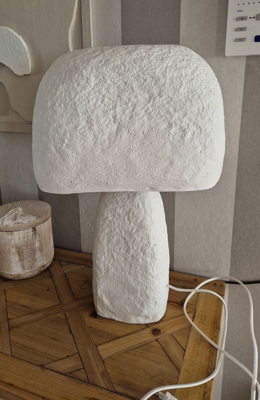 Lampen: Tischleuchte/Tischlampe aus Pappmaché – Neu (gemäss Beschreibung) aus Tagelswangen von GABGABFI