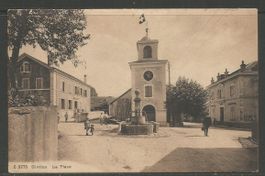 Carte P de 1917 ( Givrins / La Place )