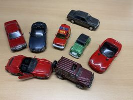 Modellautos Konvolut 8 Stück verschiedene Marken gebraucht