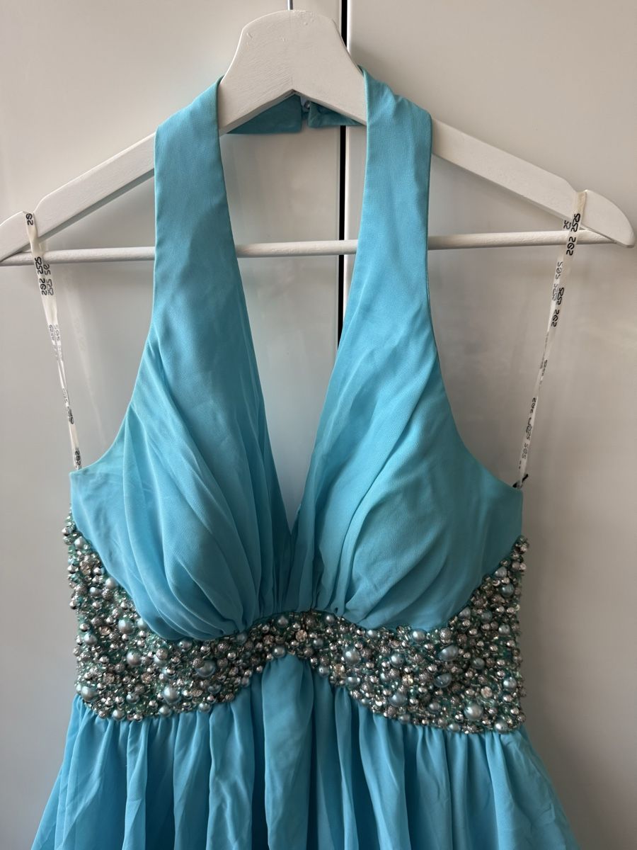 Vestiti: Cocktailkleid mit Glitzer und Stein Gr. 40 – Usato da Zürich venduto da Fabrizio1978 2